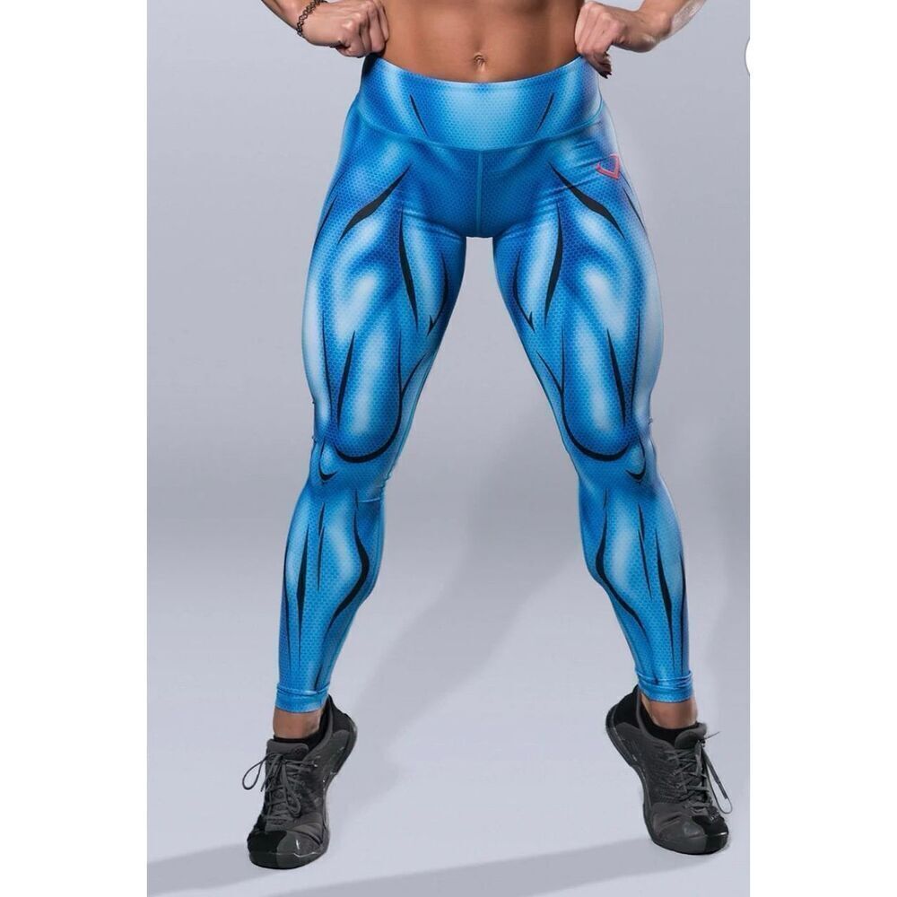 VTC Violate the Dress code superhero leggings size small new with tags